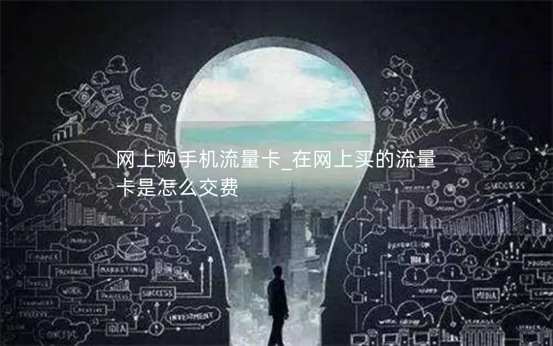 网上购手机流量卡_在网上买的流量卡是怎么交费