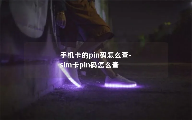 手机卡的pin码怎么查-sim卡pin码怎么查