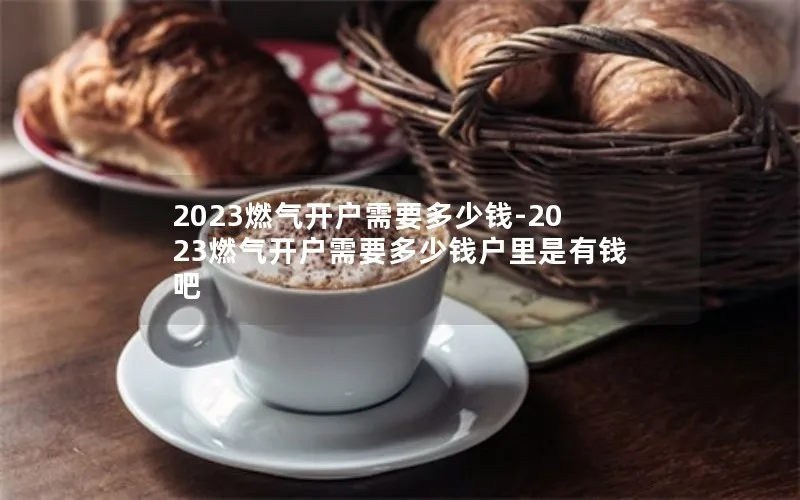 2023燃气开户需要多少钱-2023燃气开户需要多少钱户里是有钱吧