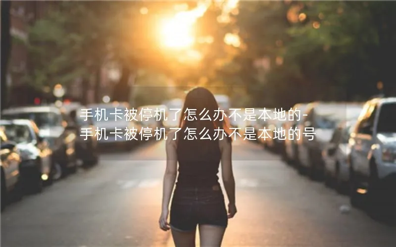 手机卡被停机了怎么办不是本地的-手机卡被停机了怎么办不是本地的号