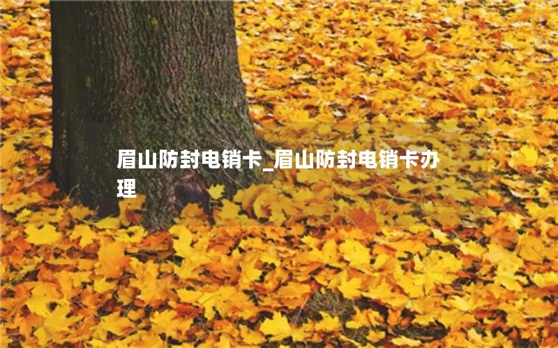 眉山防封电销卡_眉山防封电销卡办理