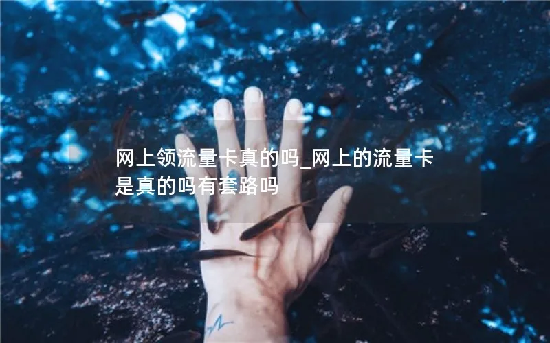 网上领流量卡真的吗_网上的流量卡是真的吗有套路吗