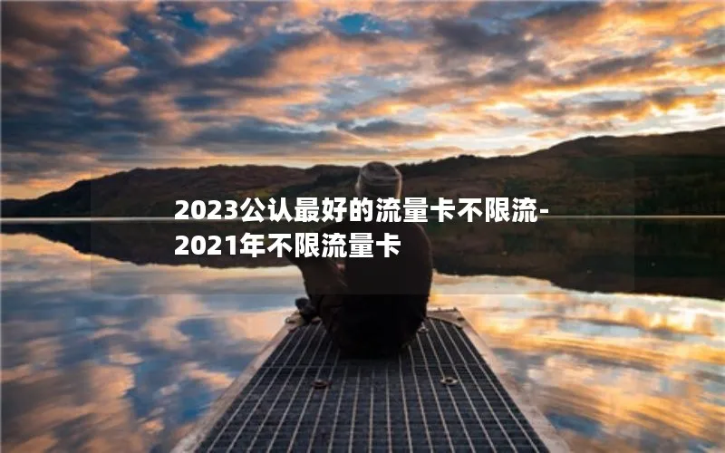 2023公认最好的流量卡不限流-2021年不限流量卡