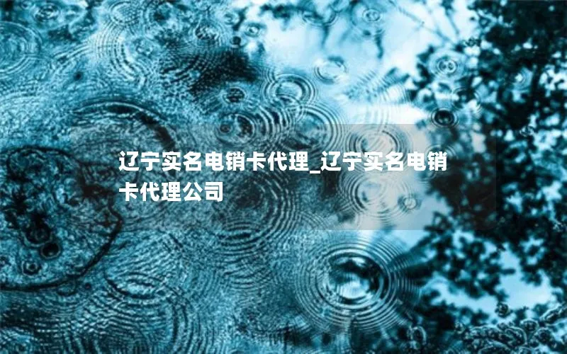 辽宁实名电销卡代理_辽宁实名电销卡代理公司