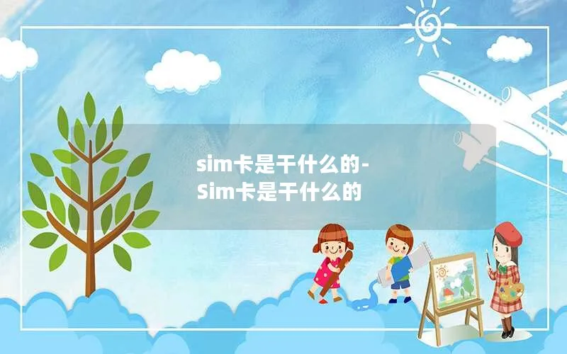 sim卡是干什么的-Sim卡是干什么的