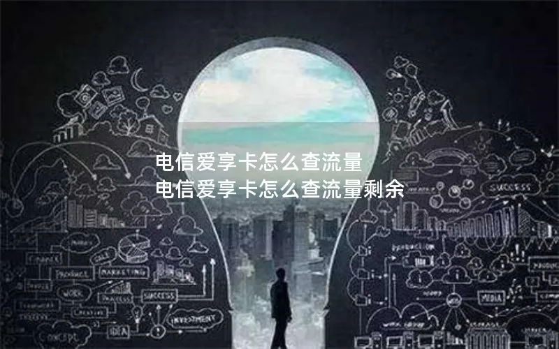 电信爱享卡怎么查流量 电信爱享卡怎么查流量剩余