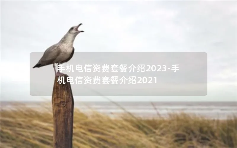 手机电信资费套餐介绍2023-手机电信资费套餐介绍2021