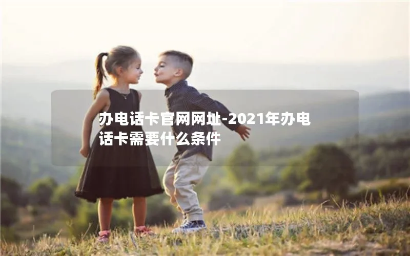 办电话卡官网网址-2021年办电话卡需要什么条件